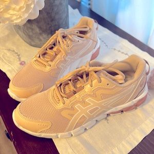 Rose Gold Ortholite ASICS shoes
